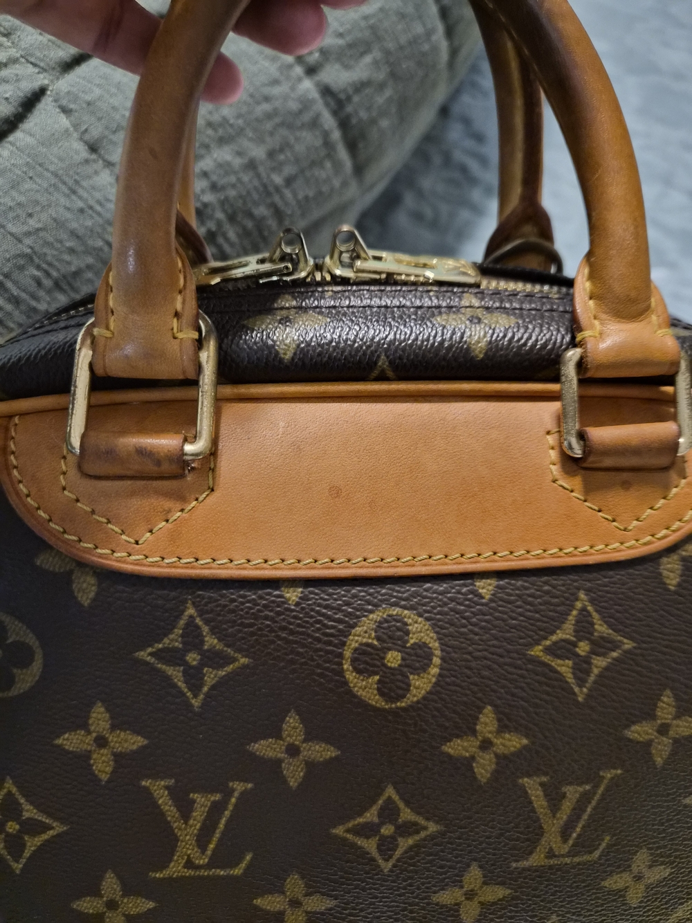 Louis Vuitton Monogram Canvas Trouville — Brown/Tan - Picture 5 of 15